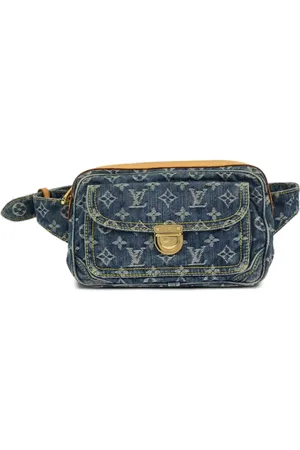 LOUIS VUITTON 2007 monogram denim belt bag