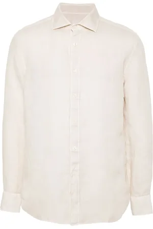 120% Lino Long-sleeves linen shirt