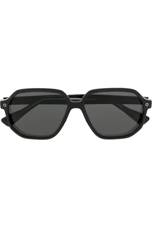 SNOB Targa geometric-frame sunglasses