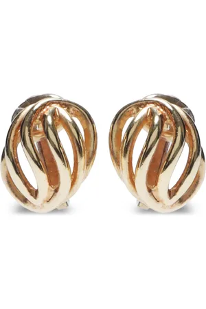 Dior Shield clip-on earrings