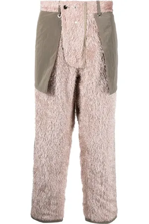 CRAIG GREEN Textured-finish straight-leg trousers