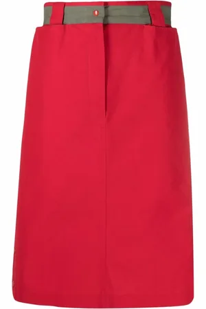JC DE CASTELBAJAC 1990s high-waisted straight skirt