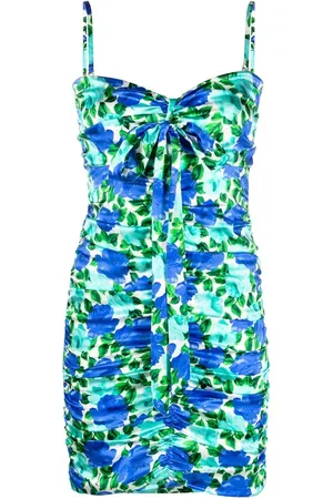 P.A.R.O.S.H. Floral-print sleeveless mini dress