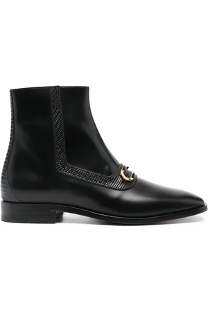 Gucci Geometric G ankle boots