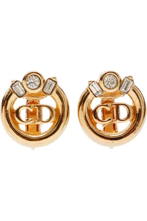 Dior CD logo clip-on earrings