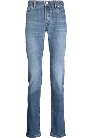 BRIONI Skinny-cut cotton jeans