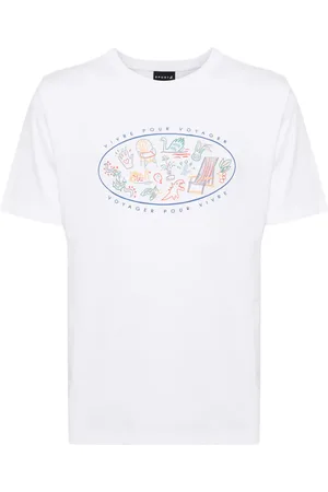 AGNÈS B. Graphic-print cotton T-shirt