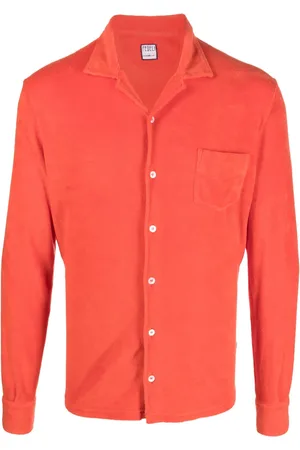 FEDELI Terry-cloth cotton shirt