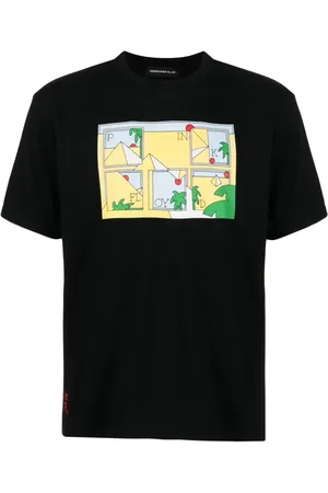 UNDERCOVER Slogan-print cotton T-shirt