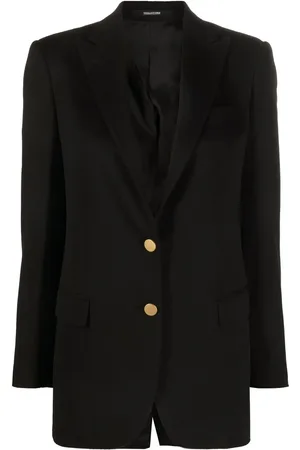 TAGLIATORE Peak-lapel single-breasted blazer