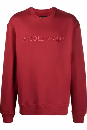 A-cold-wall* Logo-embroidered cotton sweatshirt