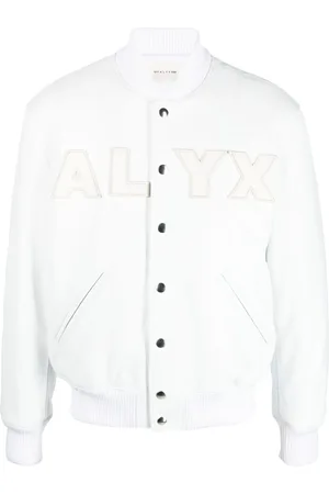 1017 ALYX 9SM Logo patch-detail cotton bomber