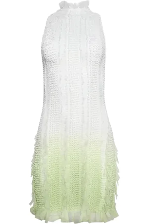Roberta Einer Gradient-effect mini dress