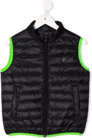 HERNO Padded contrasting-trim gilet
