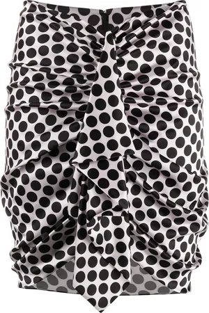 ALEXANDRE VAUTHIER Ruched mini skirt