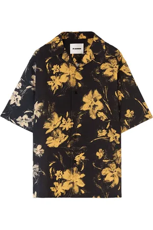 Jil Sander Floral-print cotton shirt