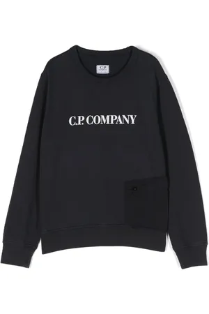 C.P. Company Logo-print cotton sweatshirt