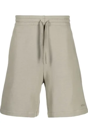 A.P.C. Drawstring-waist track shorts