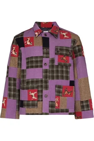 BODE Show Dogs patchwork-design jacket