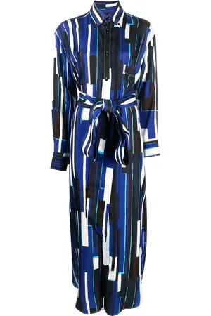 Plan C Long-sleeve shirt dress