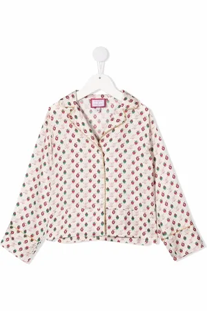 Simonetta Embroidered button-down shirt