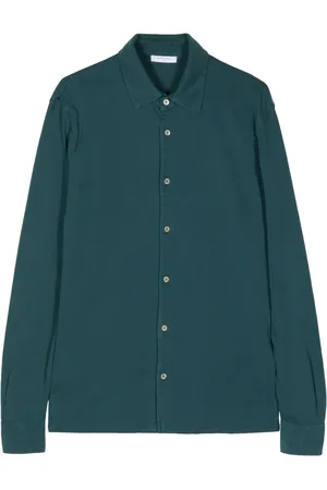 Boglioli Long-sleeve cotton shirt