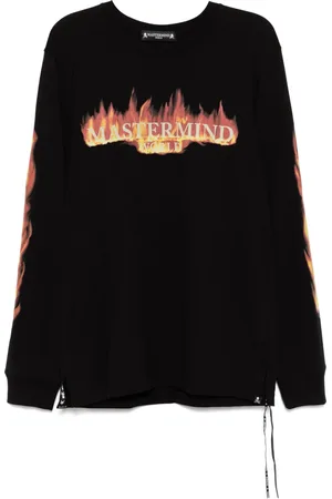 MASTERMIND Logo print long-sleeves T-shirt