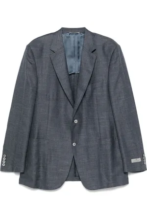 CANALI Slub-texture blazer