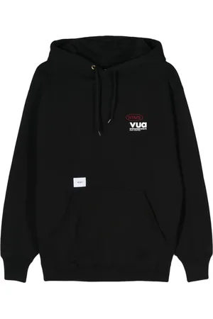 Wtaps Logo-embroidered hoodie