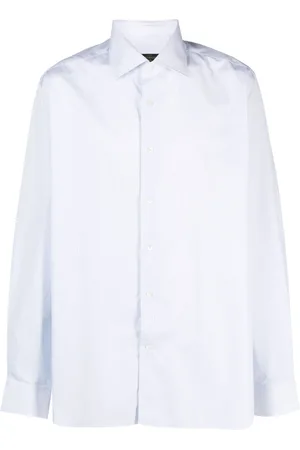 corneliani Long-sleeve poplin shirt