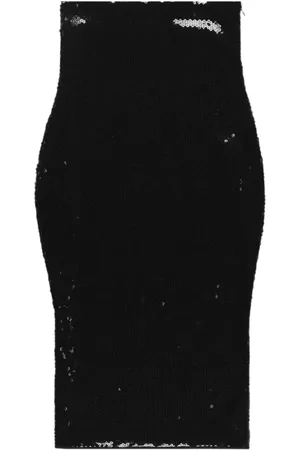 ALEXANDRE VAUTHIER Sequin-embellished midi skirt