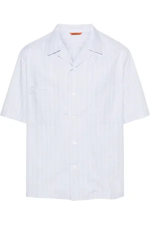 BARENA Striped cotton shirt