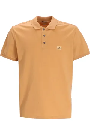 C.P. Company Logo-appliqué cotton polo shirt