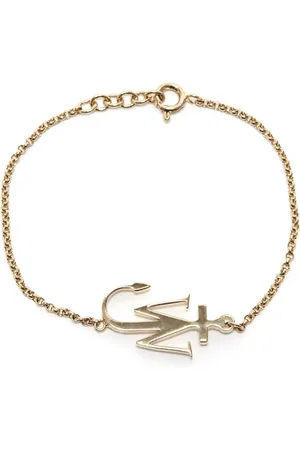J.W.Anderson Anchor logo-charm bracelet