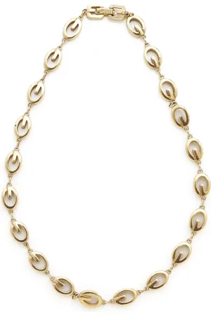 Givenchy 1990-2000s G necklace