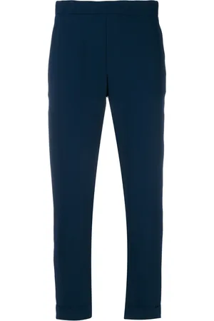P.A.R.O.S.H. Rolled cropped trousers