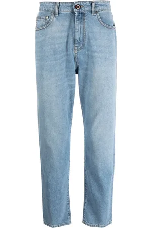 Vision Of Super Patch-detail slim-cut jeans