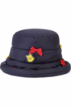 Dolce & Gabbana Padded button-detail hat
