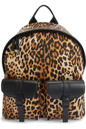 Giuseppe Zanotti Roiy leopard-print backpack
