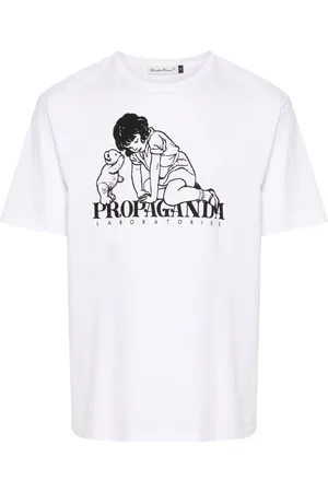 UNDERCOVER Slogan-print cotton T-shirt