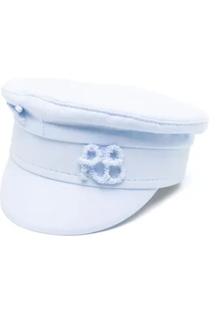 Ruslan Baginskiy Logo-appliqué baker boy hat
