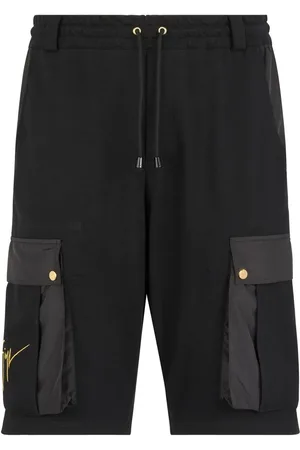 Giuseppe Zanotti Drawstring multi-pocket Bermuda shorts