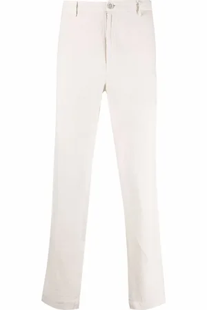 120% Lino Straight-leg linen trousers