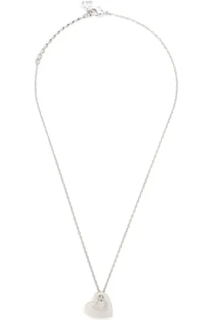 Dior Heart logo necklace