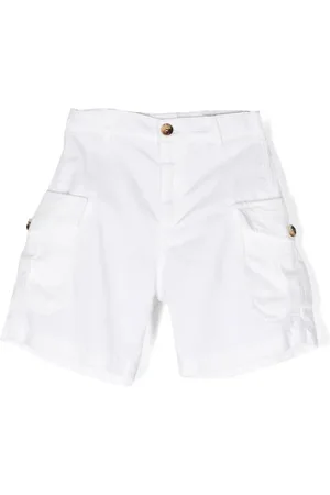 Brunello Cucinelli Thigh-length cotton shorts