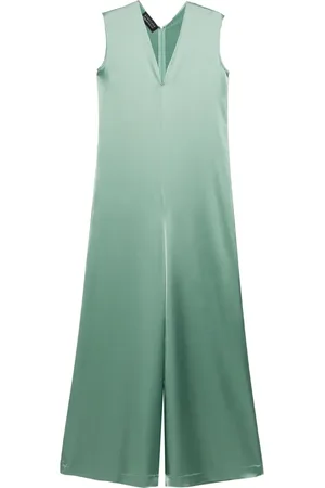 GIANLUCA CAPANNOLO Antonia sleeveless satin jumpsuit