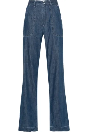 A.P.C. High-rise straight-leg jeans
