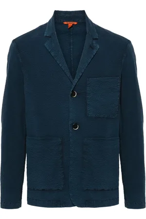 BARENA Refada Fronda seersucker blazer