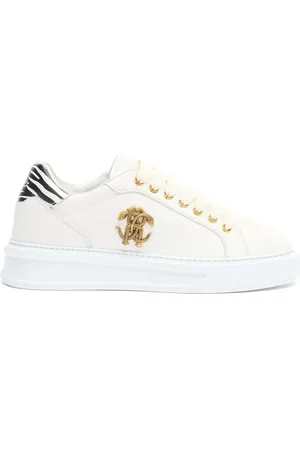 Roberto Cavalli Logo-plaque sneakers
