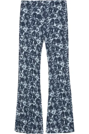 Kenzo Flower Camo flared trousers